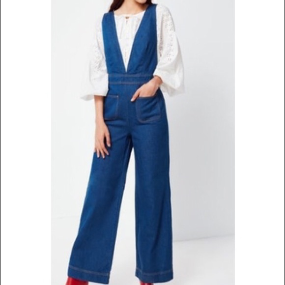 Urban Outfitters Pants - Urban Outfitters BDG Eleanor Denim Jumpsuit